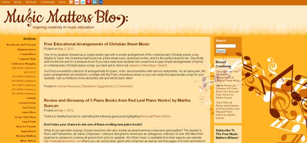Music Matters Blog Music Matters Blog